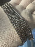 Chaîne Cuban Link en or blanc 5,5mm