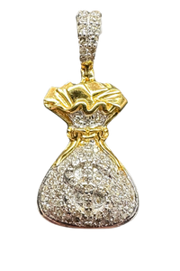 Pendentif Money Bag (Diamants)