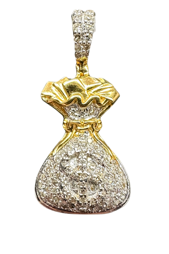 Pendentif Money Bag (Diamants)