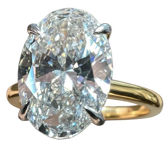 Bague avec un diamant de 3 carats