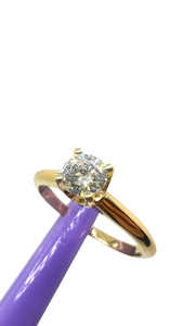 Bague avec diamant solitaire de ,51 carat