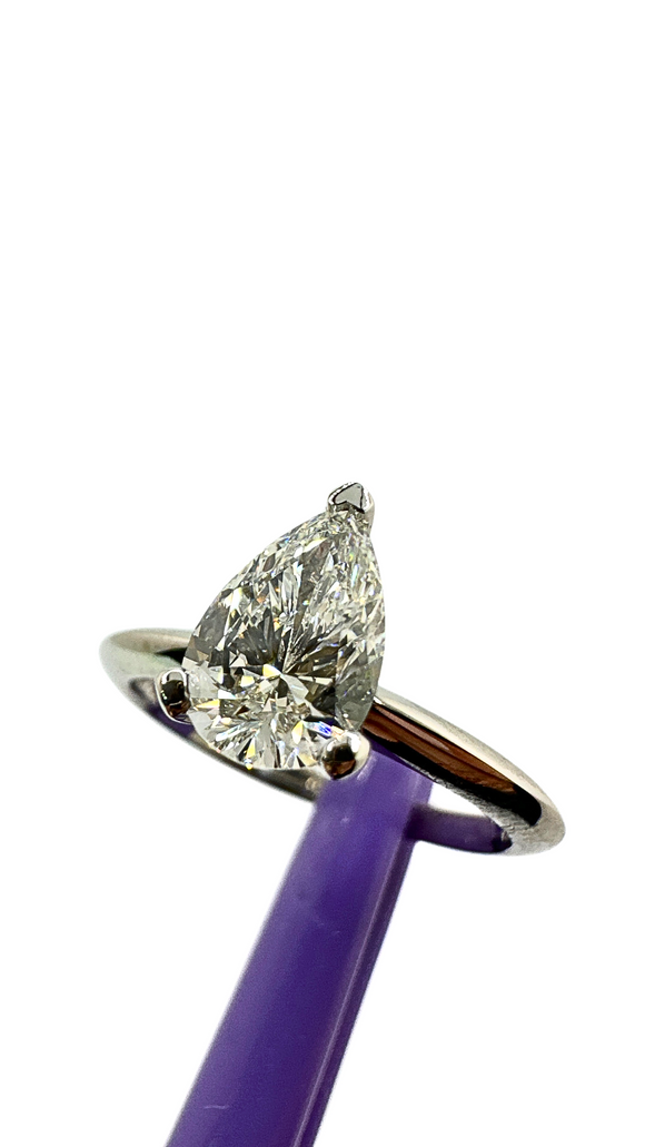 Bague avec diamants solitaire de 1,04 carat