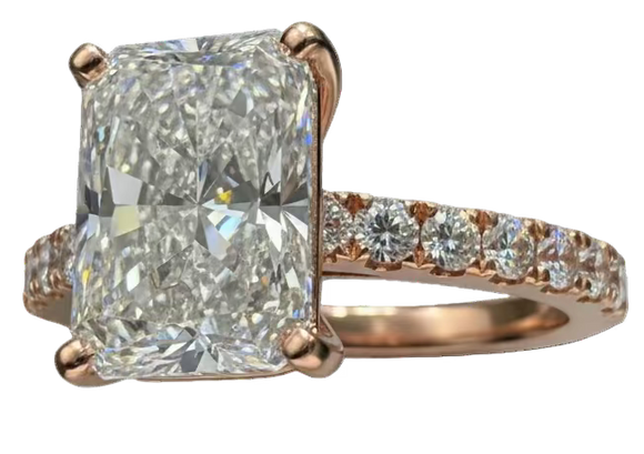 Bague avec un diamant de 1 carat