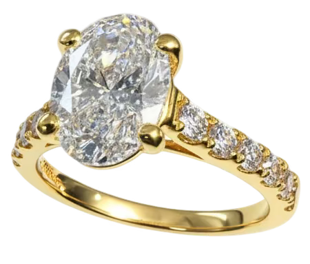 Bague avec un diamant de 1,5 carats