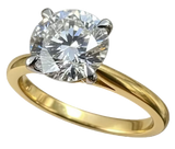 Bague avec un diamant de 1 carat