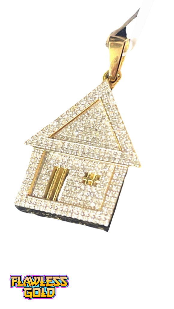 Pendentif Trap House (diamants)