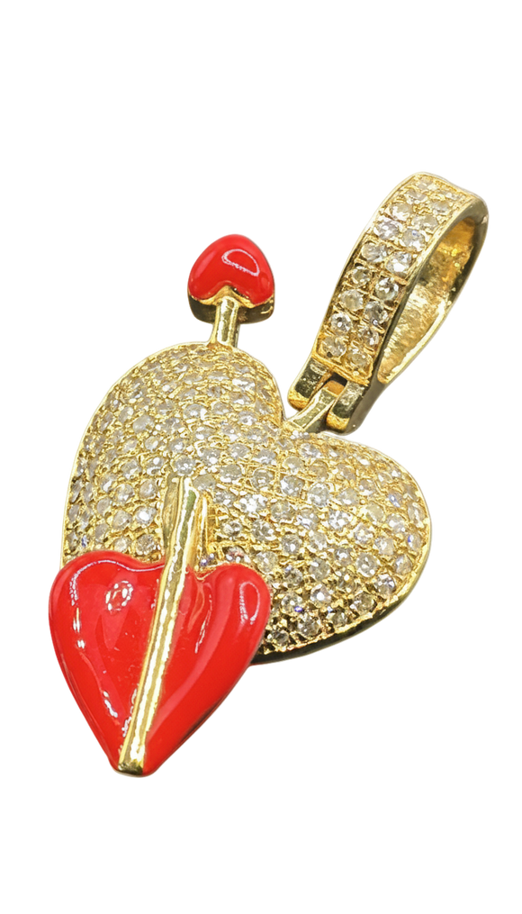 Heart Pendant (Diamonds)